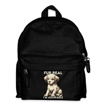 For Real - Kids' Backpack - black - Front