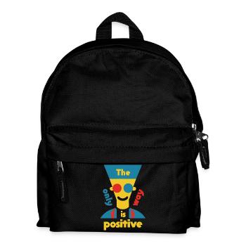 TheOnlyWayIsPositive - French Prince - Kinder Rucksack - Schwarz - Vorne