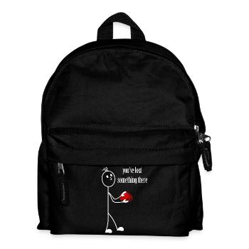 Allumette - vous avez perdu quelque chose là-bas - cerveau - Sac à dos Enfant - noir - Devant