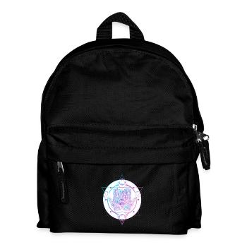Mystical Astral Hand with Eye Design - Kids' Backpack - black - Front