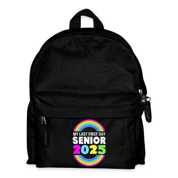 Klasse von 2025 - Kinder Rucksack - Schwarz - Vorne