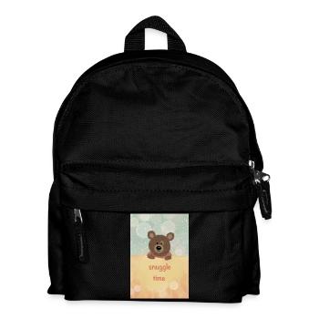 Snuggle Time - Kinder Rucksack - Schwarz - Vorne
