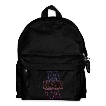 Jakarta Indonesia - Kids' Backpack - black - Front
