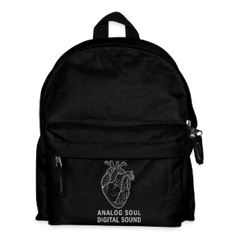 technoheart - Kids' Backpack - black - Front