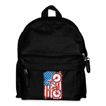 4. Juli USA MTB - Kinder Rucksack - Schwarz - Vorne