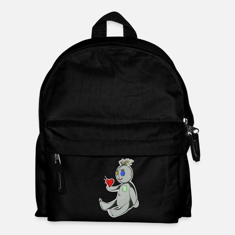 Die Voodoo-Puppe - Kinder Rucksack - Schwarz