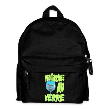Mediterranean by Glass - Surealism petiteToulon - Kids' Backpack - black - Front