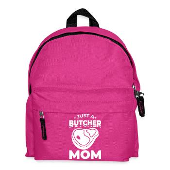 Nur eine Metzger Mutter - Kinder Rucksack - Fuchsia - Vorne