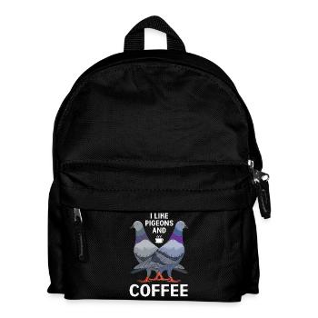 Pigeon Race Pigeon Pigeons - Kids' Backpack - black - Front