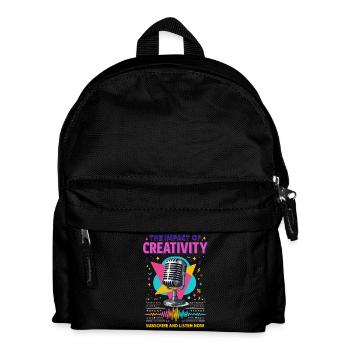 Le pouvoir de la créativité - Sac à dos Enfant - noir - Devant