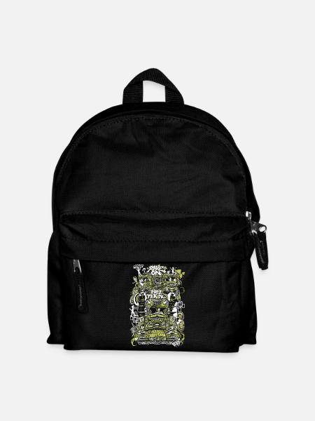 Rave on free TEKNO - Kids' Backpack - black
