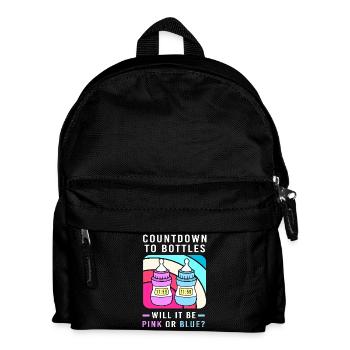 Sexe Révélation Réveillon Nouvel An Nouvel An - Sac à dos Enfant - noir - Devant