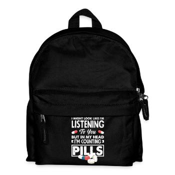 Apotheker Pharmazeutisch-technischer - Kinder Rucksack - Schwarz - Vorne