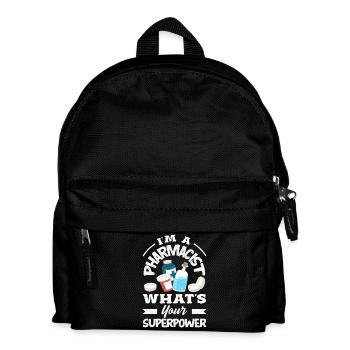 Apotheker Pharmazeutisch-technischer - Kinder Rucksack - Schwarz - Vorne