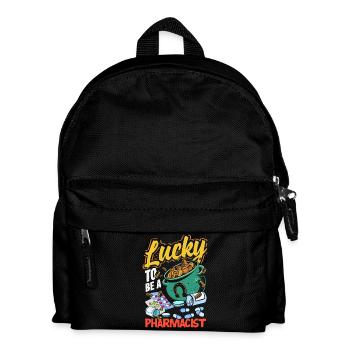 Apotheker Pharmazeutisch-technischer - Kinder Rucksack - Schwarz - Vorne