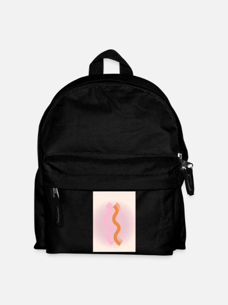Lines - Kids' Backpack - black