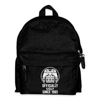 Offiziell Ugly 1985 Weihnachtspullover - Kinder Rucksack - Schwarz - Vorne