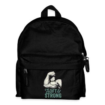 Strong and Soft - Kids' Backpack - black - Front