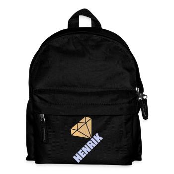 Henrik - Kids' Backpack - black - Front