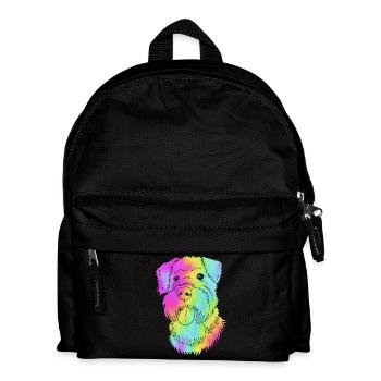 Wheaten Terrier - Kids' Backpack - black - Front