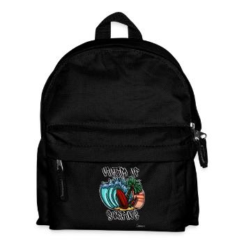 Victim Of Surfing - Kids' Backpack - black - Front