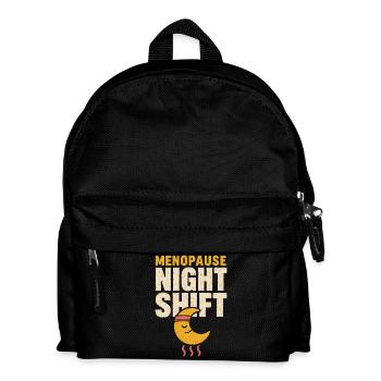Cadeau d’humour pour les sueurs nocturnes de la ménopause - Sac à dos Enfant - noir - Devant