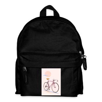The Ride — Retro Cruiser/pink - Kids' Backpack - black - Front
