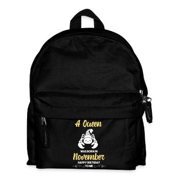 Zodiac sign Scorpio - Kids' Backpack - black - Front