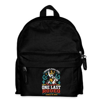 One last rodeo for the groom - Kids' Backpack - black - Front