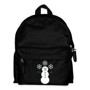 Bonhomme de Neige - Sac à dos Enfant - noir - Devant