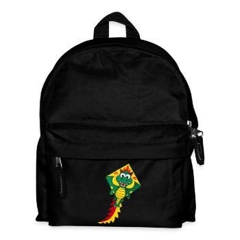 Cerf-volant mignon - Sac à dos Enfant - noir - Devant