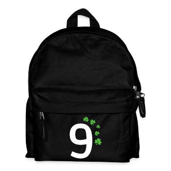 9 - Kids' Backpack - black - Front