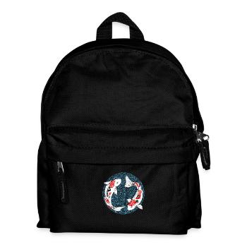 Koi circle - Sac à dos Enfant - noir - Devant