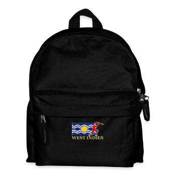 West Indies Cricket Player - Kids' Backpack - black - Front