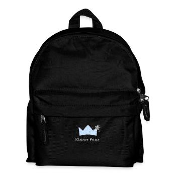kleiner prinz - Kinder Rucksack - Schwarz - Vorne