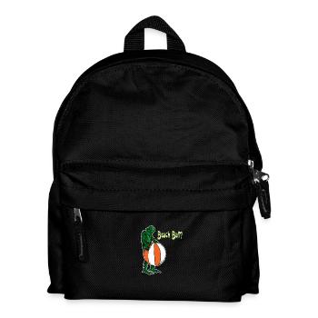 Cerature and beach ball - Kids' Backpack - black - Front