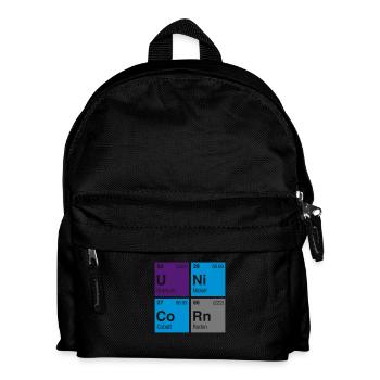 UNiCoRn Periodic Table of Elements - Kids' Backpack - black - Front