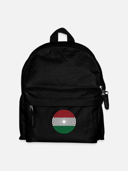 Hungary Ungarn Magyarország Love HERZ Mandala - Kinder Rucksack - Schwarz