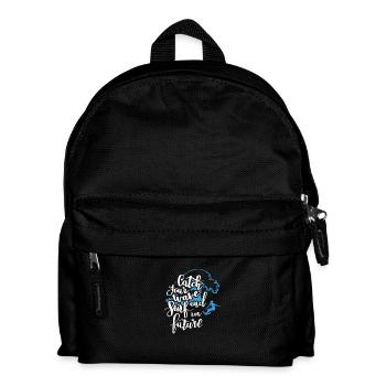 Surf into the future - Kids' Backpack - black - Front