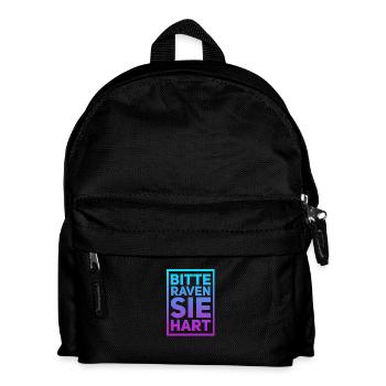 RAVEN - Kinder Rucksack - Schwarz - Vorne