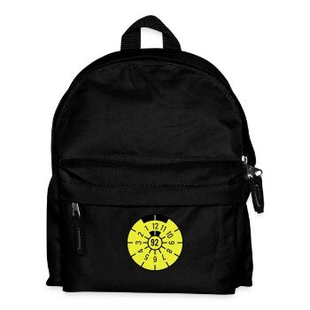 TÜV 1992 - Kinder Rucksack - Schwarz - Vorne
