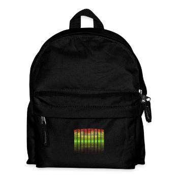 égaliseur - Kinder Rucksack - Schwarz - Vorne
