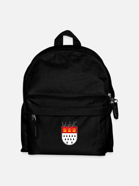 Köln arabisch Wappen - Kinder Rucksack - Schwarz