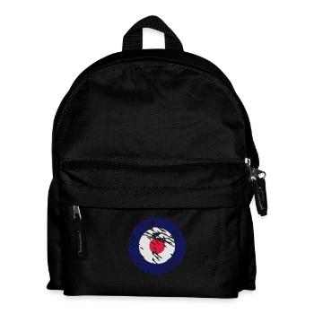 Vintage Mod Sign - Kinder Rucksack - Schwarz - Vorne