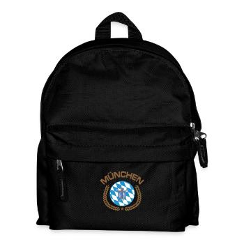 München - Kinder Rucksack - Schwarz - Vorne
