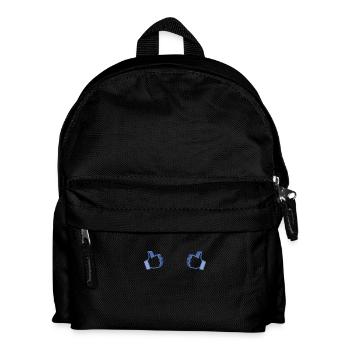 I am ... - Kids' Backpack - black - Front
