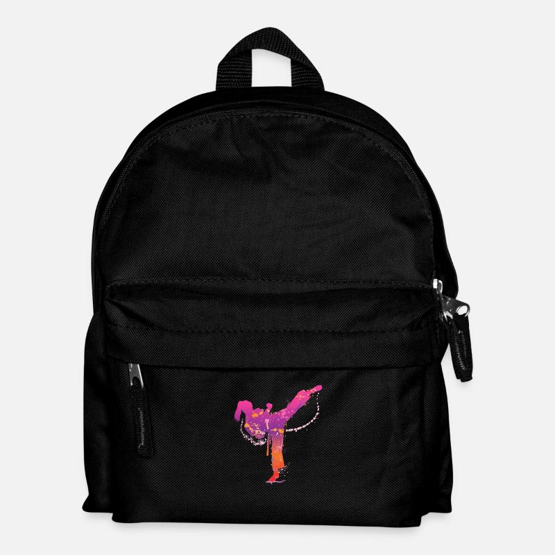 martial arts de - Kinder Rucksack - Schwarz
