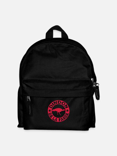 Truthahn-Füllung Zeit-Tier - Kinder Rucksack - Schwarz