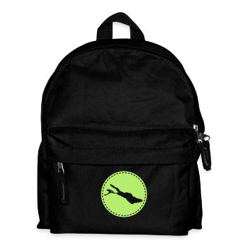 Bodensee - Kinder Rucksack - Schwarz - Vorne