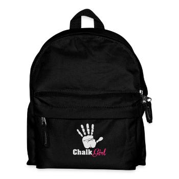 Climbing: Chalk Girl - Kinder Rucksack - Schwarz - Vorne